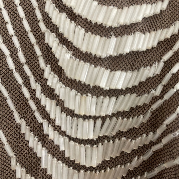 Roberto Cavalli Cream and Black Maxi Skirt fits 4/6 - Picture 11 of 12